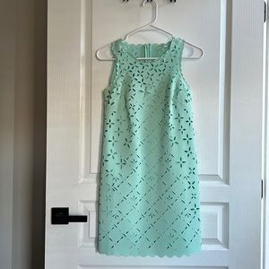 J. Crew Mint Dress w/Detachable Lining